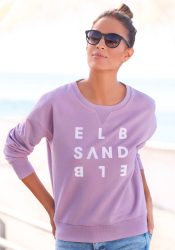 Elbsand Sweatshirt »Ylva«, mit Logodruck