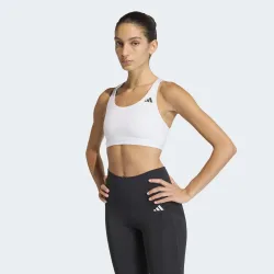 Adidas, adidas - Sport-BH, Medium Support, für Damen, Weiss, Größe M