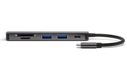 4smarts - 4S468782 USB 3.2 Gen 1 (3.1 Gen 1) Type-C 5000 Mbit/s Grau