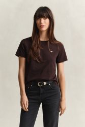 Gant - T-Shirt, für Damen, Braun, Größe M