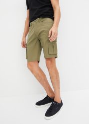 bonprix Cargobermudas leichte Qualität, mit Stretch-Anteil, regular fit