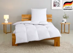 GOODproduct Daunenbettdecke + Kopfkissen 
