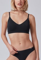 Bustier Mit Träger Damen Schwarz 42