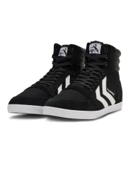 Hummel - sneaker slimmer stadil, für Herren, Schwarz/Weiss, Größe 40