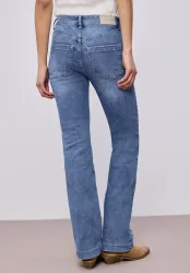 STREET ONE Bootcut-Jeans 