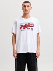 Jack & Jones - T-Shirt, für Herren, Weiss, Größe M