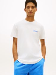 Tommy Jeans - T-Shirt, für Herren, Ecru, Größe M
