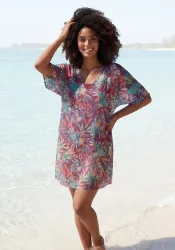 Lascana - Tunika, für Damen, Multicolor, Größe 44