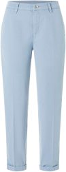 Mac - Chino Turn Up Slim Fit, für Damen, Hellblau, Größe 34