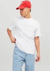Jack & Jones - T-Shirt, für Herren, Weiss, Größe S