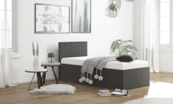 Westfalia Schlafkomfort Polsterbett mit Bettkasten bei Ausführung mit Matratze