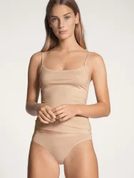Calida - Top mit Spaghettiträgern, für Damen, Rosa, Größe M
