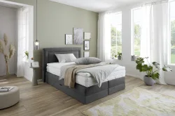 Westfalia Schlafkomfort Boxspringbett wahlweise mit Bettkasten und Topper