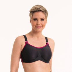 Anita - Performance WireX - Sport-BH, für Damen, Schwarz, Größe 80C