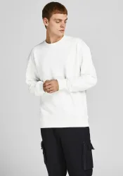 Jack & Jones - Sweatshirt, für Herren, Ecru, Größe XL