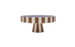 Dekoteller OYOY Lila/Braun Keramik D 20 cm - Farbe: lavendel - Material: Steinzeug - Dekoteller