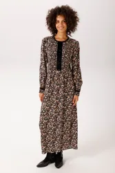 Aniston CASUAL Maxikleid mit bunten Blümchen bedruckt - NEUE KOLLEKTION