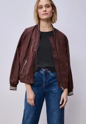 STREET ONE 3/4-Arm-Shirt im Melange-Look