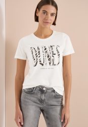 Cecil Kurzarmshirt Sommershirt mit Frontprint