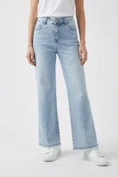 Mac - Hose, für Damen, Bleached Blau, Größe W42/L26