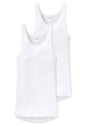 Schiesser - Tanktop Doppelripp, für Herren, Weiss, Größe S