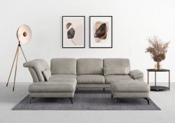 sit&more Ecksofa »Cabana«, Ottomane, wahlweise mit Sitztiefen-,Armlehnen- und Kopfteilfunktion