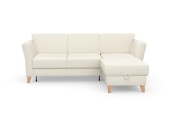 sit&more Ecksofa »Visby«, Wahlweise mit Bettfunktion und Bettkasten, frei im Raum stellbar, mit Federkern, auch erhältlich in dem besonders leicht mit Wasser zu reinigendem 