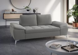 sit&more 2-Sitzer, mit hochwertigen Metallfüssen