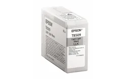 EPSON Tintenpatrone light li.schwarz T850900 SureColor SC-P800 80ml