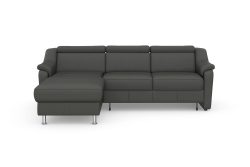sit&more Ecksofa »Freetown«, inklusive Kopfteilverstellung und komfortablem Federkern, wahlweise mit Bettfunktion und Bettkasten