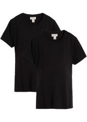 bonprix Umstandsshirt Packung, 2 lässige Passform, Kurzarm, mit Stillfunktion
