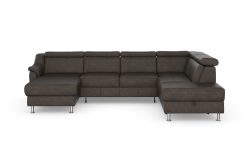 sit&more Wohnlandschaft »Freetown«, inklusive Kopfteilverstellung und komfortablem Federkern, wahlweise mit Bettfunktion und Stauraum