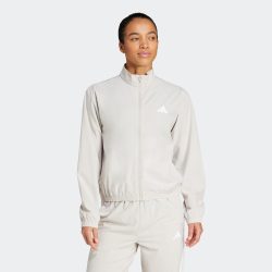 adidas - Sweatjacke, für Damen, Ecru, Größe XL