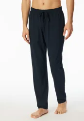 Schiesser Hose Dunkelblau - Mix+Relax für Herren, Größe M, 100 % Baumwolle