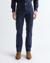 Wrangler - Jeans, Regular Fit, für Herren, Blau Denim, Größe W36/L34