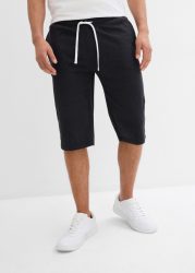 bonprix Sweatbermudas aus Baumwolle und Polyester, regular fit, casual Stil