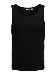 Only & Sons ONSTANNER geripptes Tanktop - Black S Herren