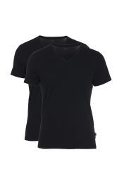 JOOP! - T-Shirt  2er Pack Bequem sitzend-Everyday, für Herren, Schwarz, Größe S