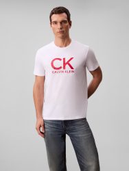 Calvin Klein Jeans - T-Shirt, für Herren, Weiss, Größe M