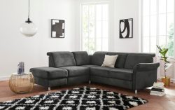 sit&more Ecksofa, inklusive Federkern, wahlweise mit Kopfteilverstellung, Bettfunktion und Stauraum