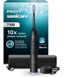 Philips Sonicare 7100 elektrische Schallzahnbürste Hx7421/01 schwarz