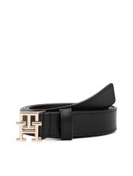 Tommy Hilfiger - Ledergürtel, für Damen, Black, Größe 75