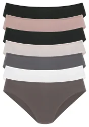Vivance Jazz-Pants Slips 7er-Pack, in frischen und gedeckten Farben