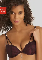 LASCANA Push-up-BH mit extravagantem Glitzeraccessoire, sexy Dessous