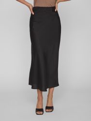 VILA - Rock, für Damen, Black, Größe L