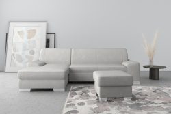 DOMO collection Ecksofa »Anzio«, wahlweise mit Bettfunktion und Federkern