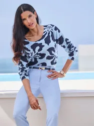 heine Jacquardpullover 