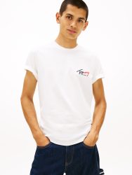 Tommy Jeans - T-Shirt, für Herren, Ecru, Größe S