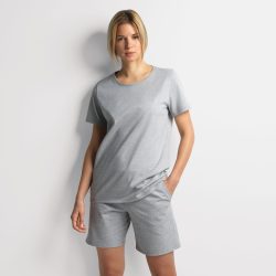 ISA - Shirt kurzarm, für Damen, Schiefergrau, Größe XL