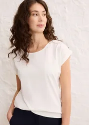 bonprix Tunikashirt Oversize-Passform, Kurzarm-Design, für Frühling und Sommer